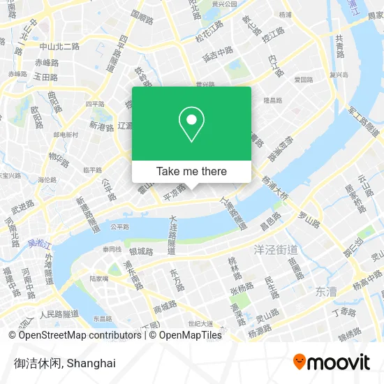 御洁休闲 map
