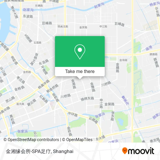 金湘缘会所-SPA足疗 map
