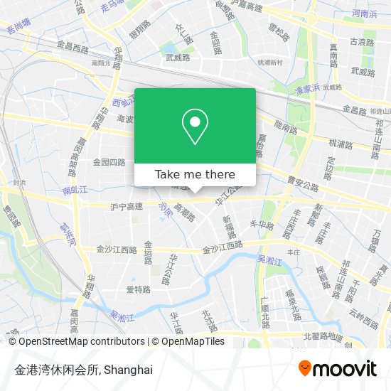 金港湾休闲会所 map