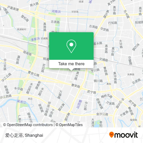 爱心足浴 map