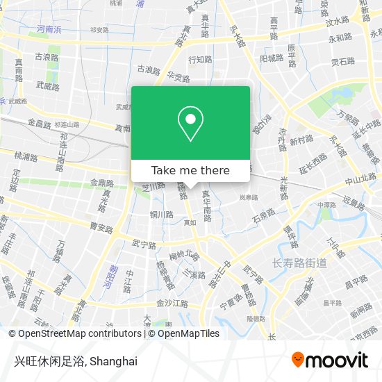 兴旺休闲足浴 map