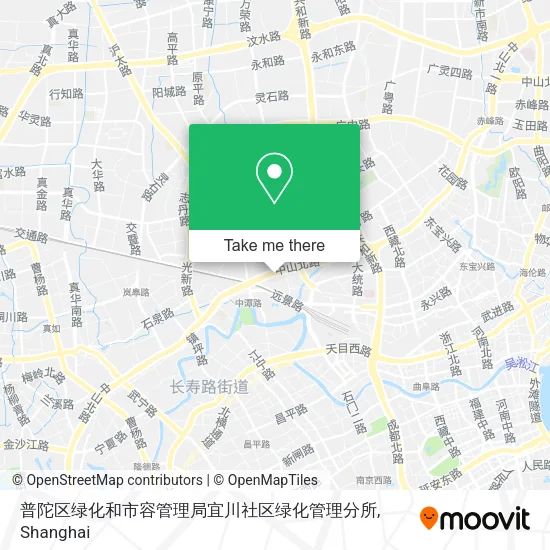 普陀区绿化和市容管理局宜川社区绿化管理分所 map