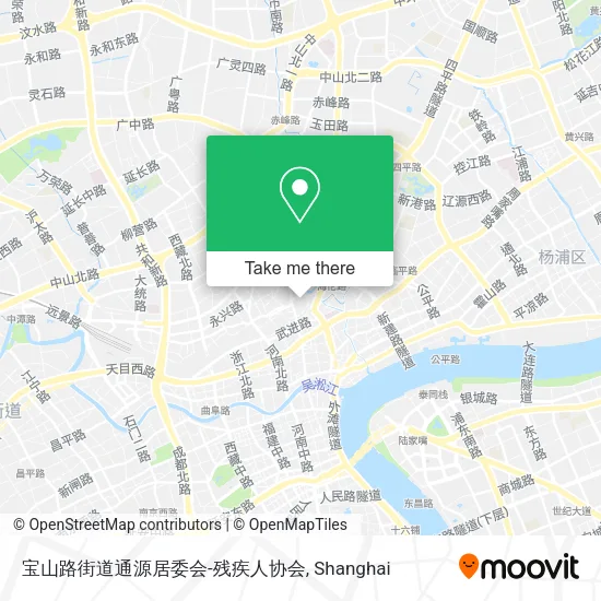 宝山路街道通源居委会-残疾人协会 map
