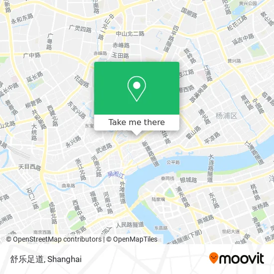 舒乐足道 map