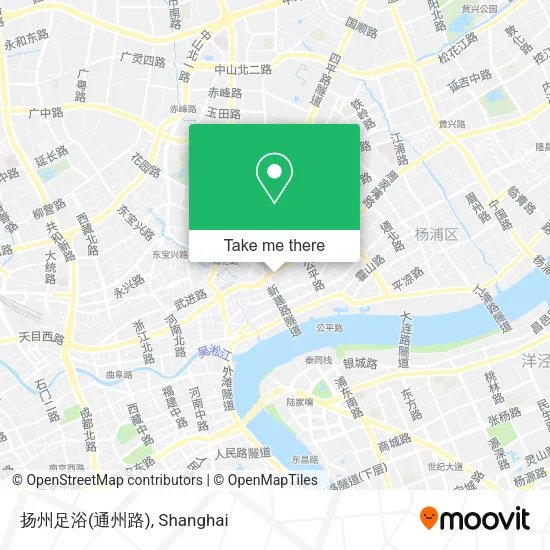 扬州足浴(通州路) map