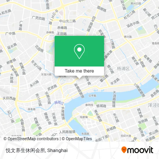悦文养生休闲会所 map