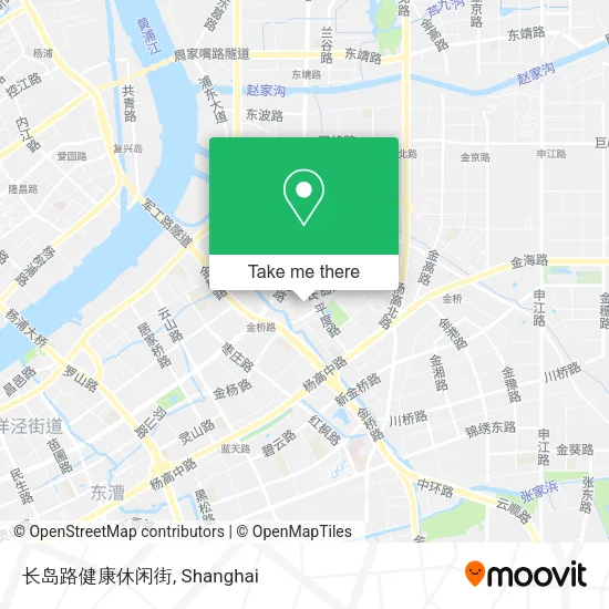 长岛路健康休闲街 map