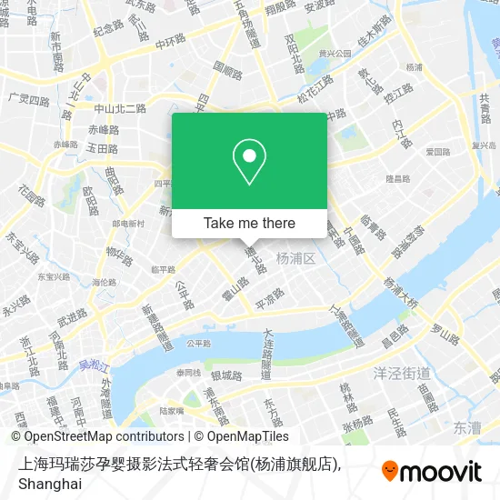 上海玛瑞莎孕婴摄影法式轻奢会馆(杨浦旗舰店) map