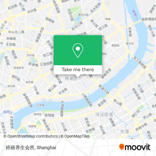 婷丽养生会所 map