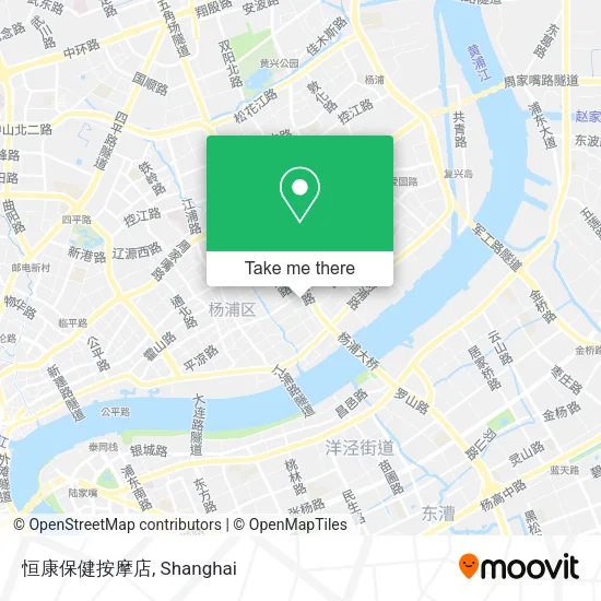 恒康保健按摩店 map