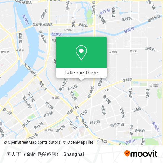 房天下（金桥博兴路店） map