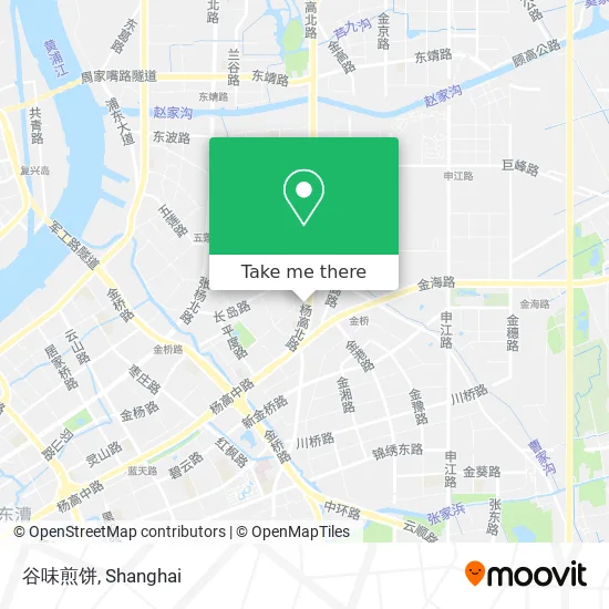 谷味煎饼 map