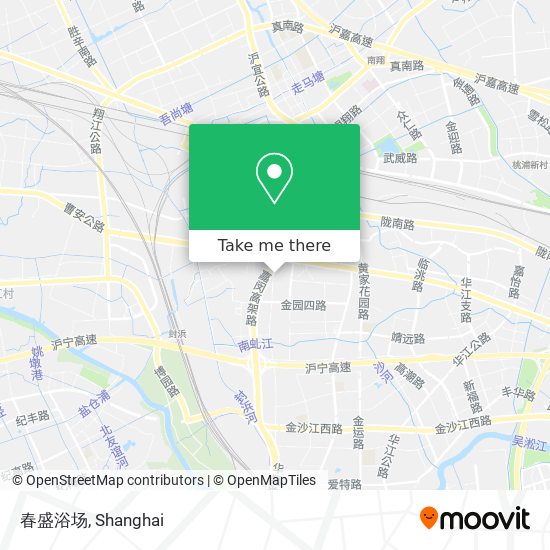 春盛浴场 map