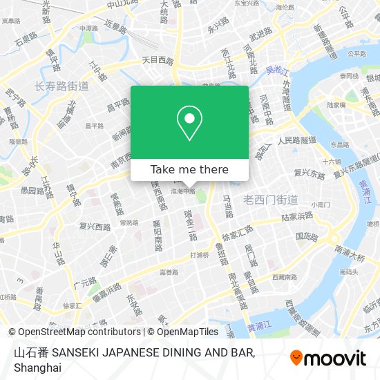 山石番 SANSEKI JAPANESE DINING AND BAR map