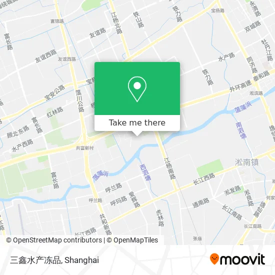 三鑫水产冻品 map