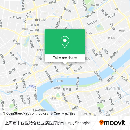 上海市中西医结合硬皮病医疗协作中心 map