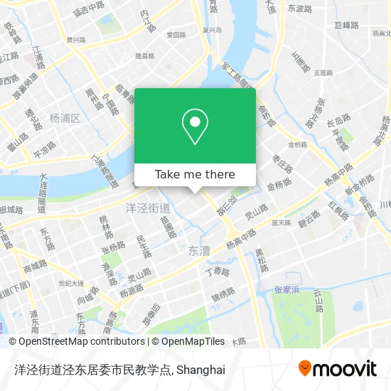 洋泾街道泾东居委市民教学点 map