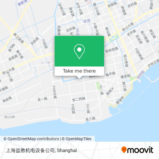 上海益教机电设备公司 map