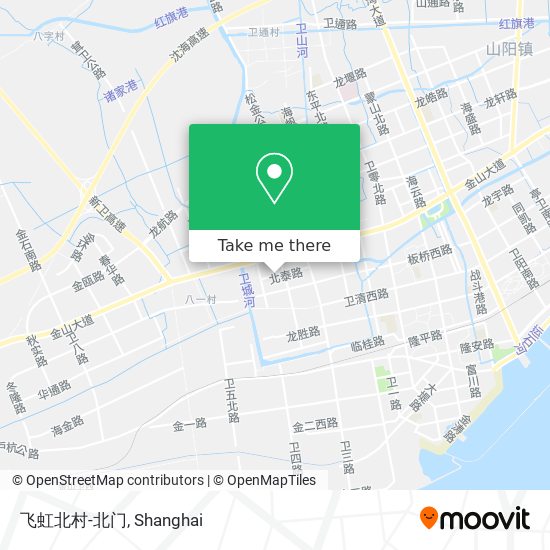飞虹北村-北门 map