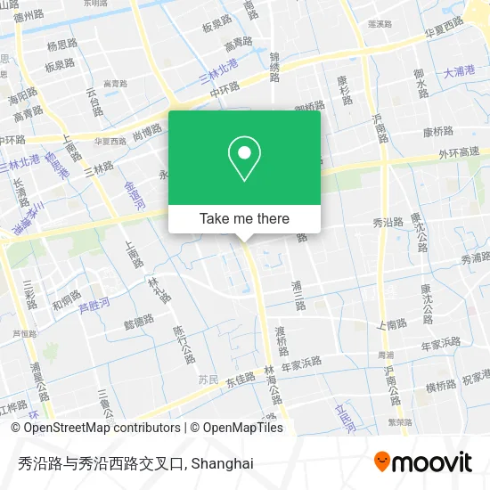秀沿路与秀沿西路交叉口 map