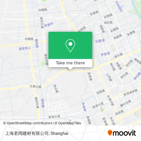 上海君阔建材有限公司 map