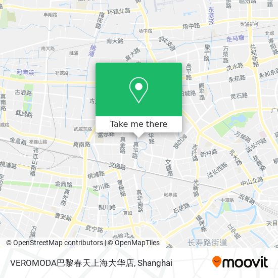 VEROMODA巴黎春天上海大华店 map