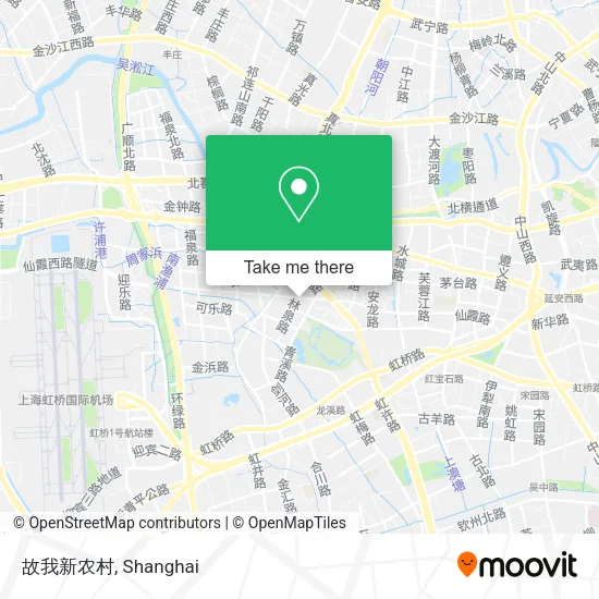 故我新农村 map