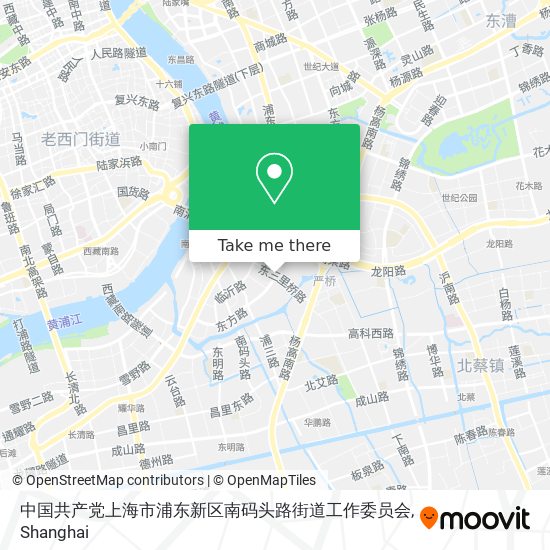 中国共产党上海市浦东新区南码头路街道工作委员会 map