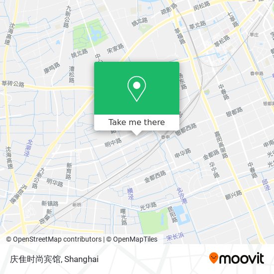 庆隹时尚宾馆 map