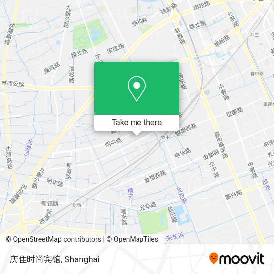 庆隹时尚宾馆 map