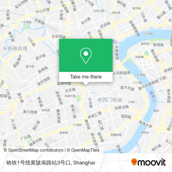铬铁1号线黄陂南路站3号口 map