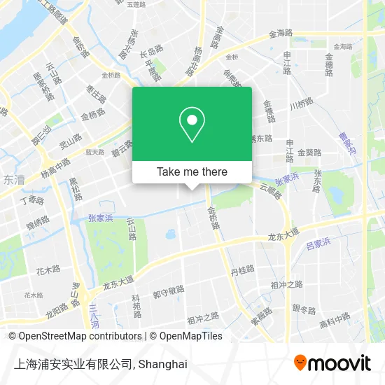 上海浦安实业有限公司 map