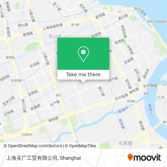 上海吴广工贸有限公司 map