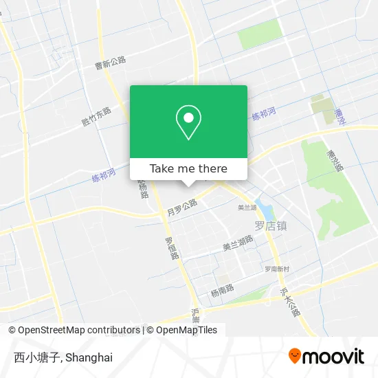 西小塘子 map