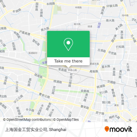 上海国金工贸实业公司 map