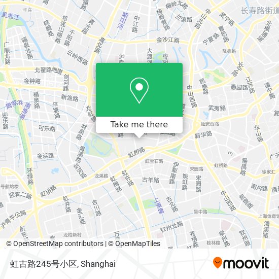 虹古路245号小区 map
