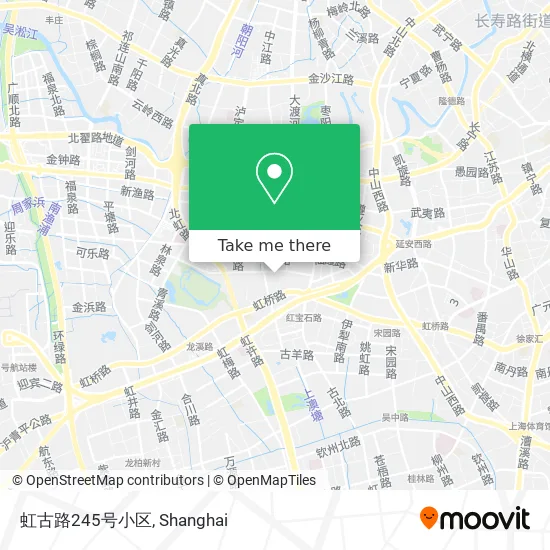 虹古路245号小区 map