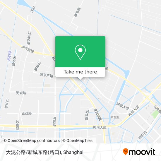 大泥公路/新城东路(路口) map