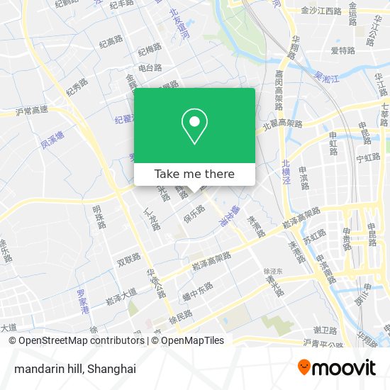 mandarin hill map