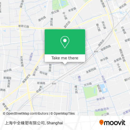 上海中全橡塑有限公司 map
