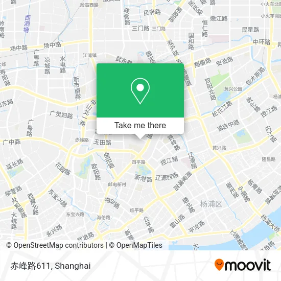 赤峰路611 map