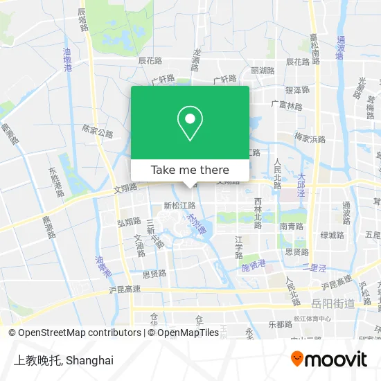 上教晚托 map