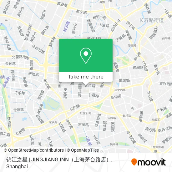 锦江之星 | JINGJIANG INN（上海茅台路店） map