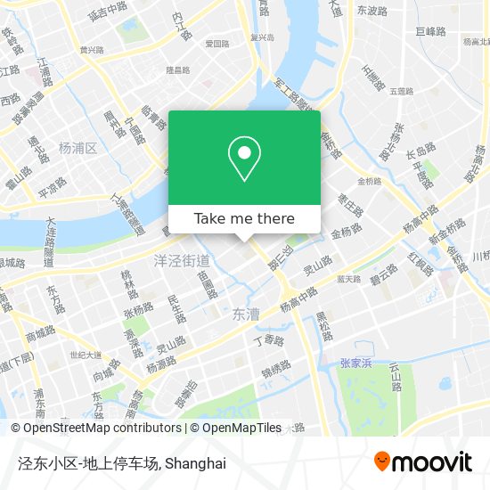 泾东小区-地上停车场 map