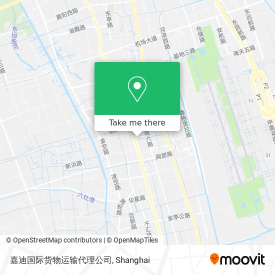 嘉迪国际货物运输代理公司 map