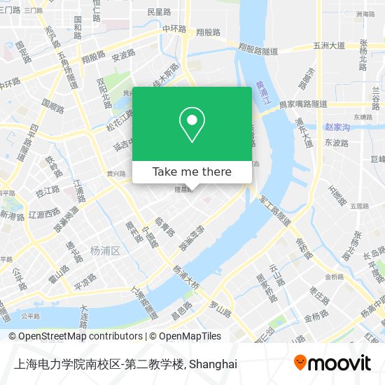上海电力学院南校区-第二教学楼 map