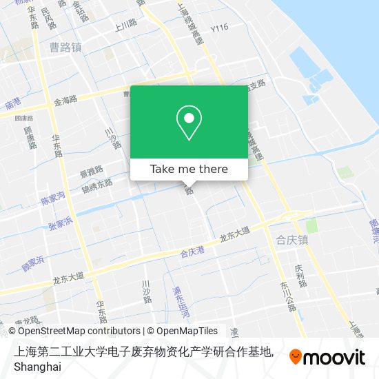 上海第二工业大学电子废弃物资化产学研合作基地 map