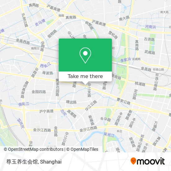 尊玉养生会馆 map