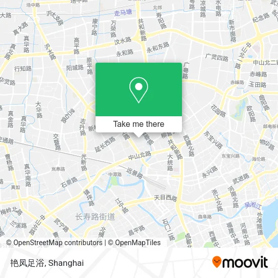 艳凤足浴 map