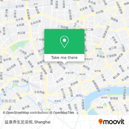 益康养生足浴馆 map